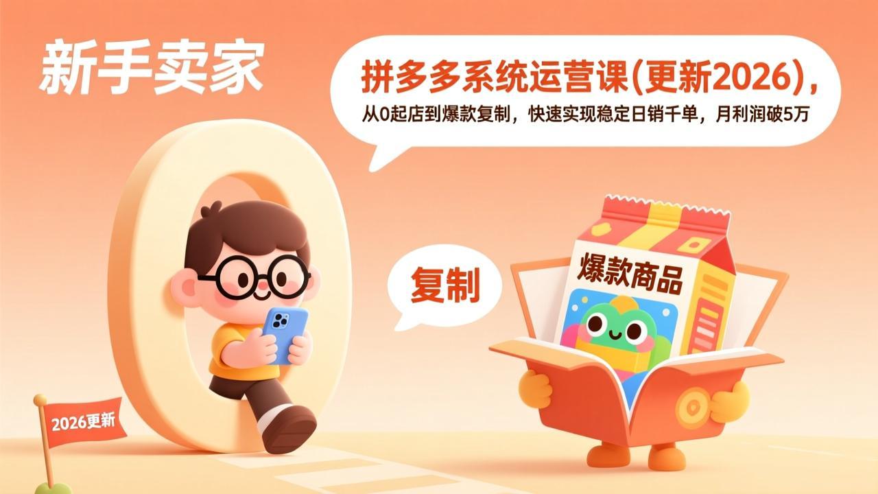 拼多多系统运营课(更新3月-laogaiwz